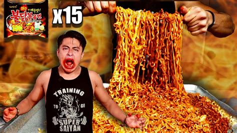 Reto De Los Noodles M S Picantes Del Mundo Extreme Spicy Noodles