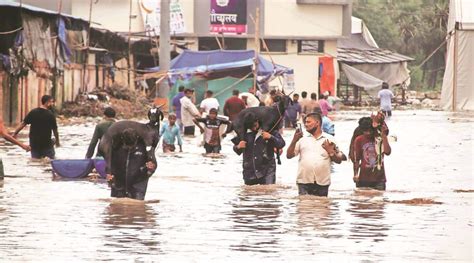 Heavy Rain At Konkans Coastal Towns Several Areas Flooded Mumbai