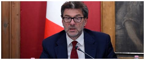 Giorgetti Sarà una manovra equilibrata Chiedere sacrifici ai