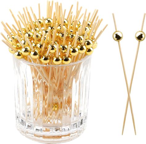 Amazon Pcs Cocktail Picks Toothpicks For Appetizers Cocktail