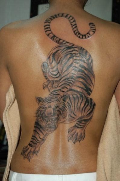 Casal De Tigre Nas Costas Tatuagem Ideas In Fotostatuagemlink