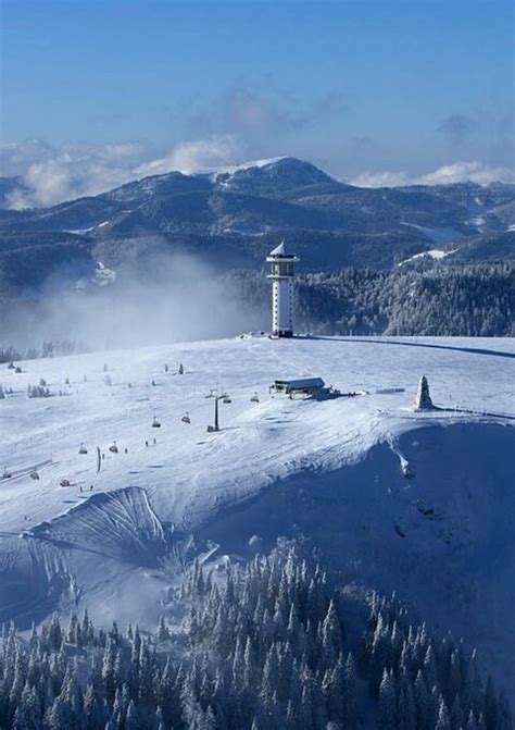 Feldberg Skigebiet Skifahren Im Schwarzwald