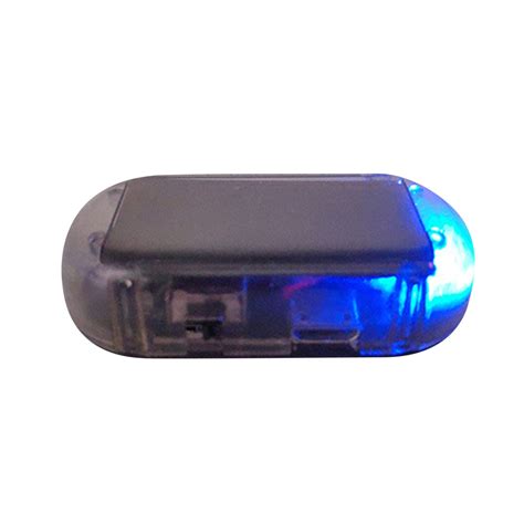 Car Fake Alarm Led Light Security System Warning Anti Theft Flash Blinking