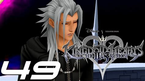 Kingdom Hearts 2 5 HD Remix Walkthrough Part 49 Xemnas Boss Fight