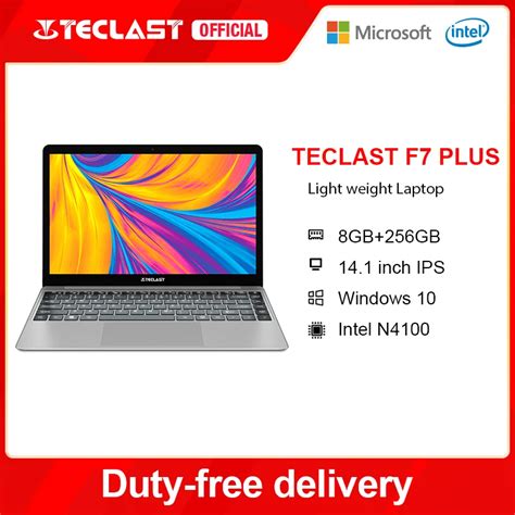 Teclast F Plus Laptop Da Pollici Windows Gb Ram Gb Ssd Per