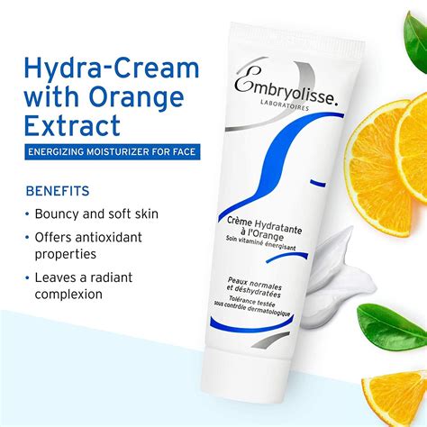 Embryolisse Hydra Cream Energizing Moisturizer With Orange Extract 1