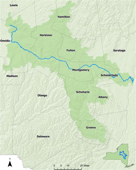 Mohawk River Map