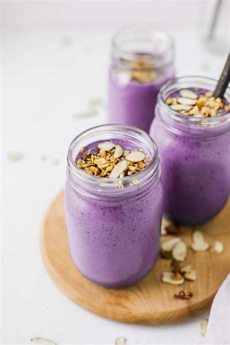 Blueberry Vanilla Protein Shake Recipe Jar Of Lemons