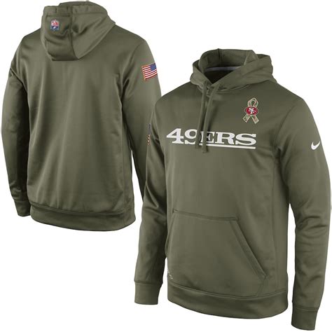 Nike San Francisco 49ers Salute To Service Ko Pullover Performance