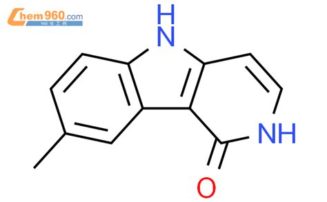 158148 17 5 8 methyl 1H 2H 5H pyrido 4 3 b indol 1 oneCAS号 158148 17 5