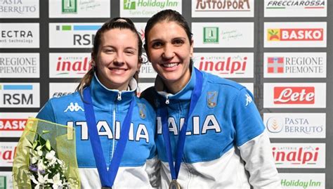 Grand Prix Di Fioretto Litalia Brilla Dargento Con Martina