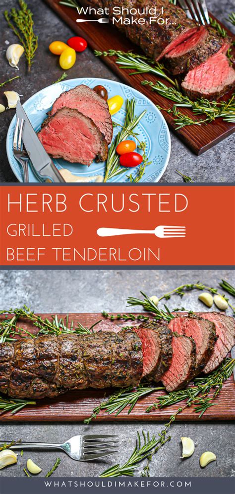 Herb Crusted Grilled Beef Tenderloin Artofit