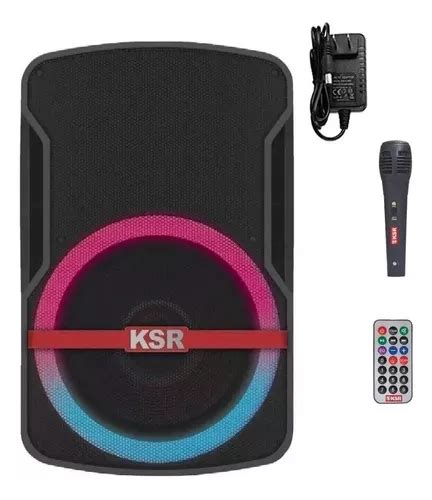 Bocina 8 Recargable Bluetooth Usb Fm Aux Bafle Kaiser 7908 Envío gratis