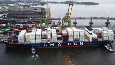 Cma Cgm Implements Peak Season Surcharge From South America East Coast