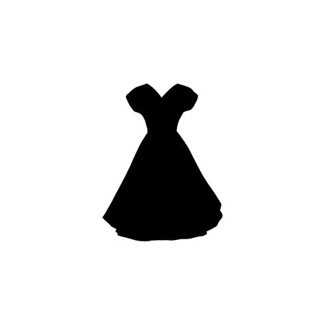 Woman Dress Icon Simple Style Wedding Dress Rent Poster Background