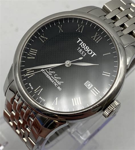 Tissot Le Locle Powermatic 80 Mens Automatic Dress Watch T006407b Sapp Crystal Ebay