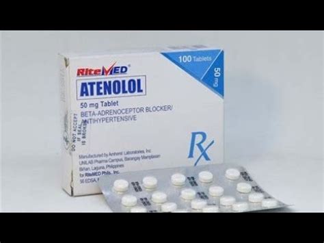 Atenolol Withdrawal: An update - YouTube