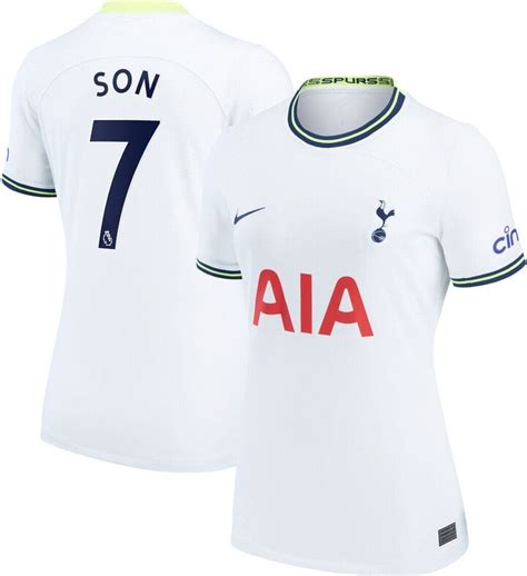 Nike Women S Son Heung Min White Tottenham Hotspur 2022 23 Home Replica