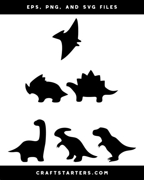 Dinosaur Silhouette Clip Art