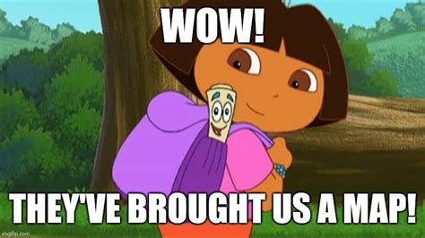 Dora and the map Memes - Imgflip