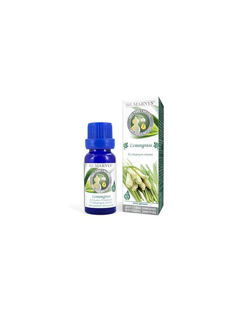 Aceite Esencial Alimentario Lemongrass Marnys 15 Ml