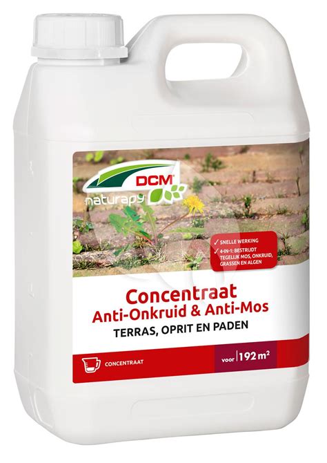 Dcm Anti Onkruid Mos Terras Paden Concentraat Liter Tuinexpress Be