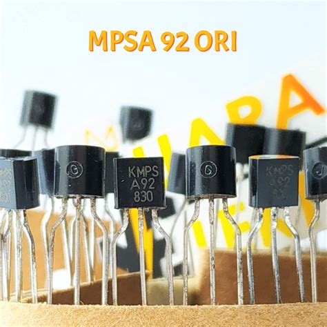 Jual Transistor MPSA92 ORI Transistor TR MPSA 92 ORIGINAL Shopee