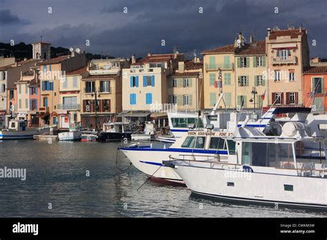 Port at Cassis, France Stock Photo - Alamy