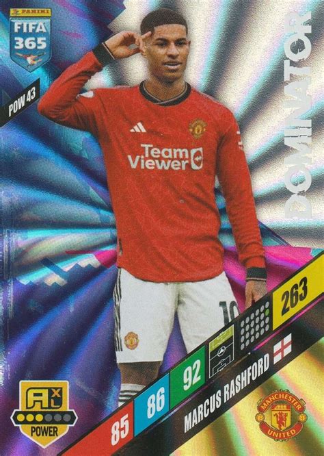 Trading Cards Marcus Rashford Panini Fifa Collection