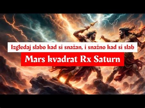 Mars Kvadrat Saturn Za Ova Znaka Dolaze Velike Promene Youtube