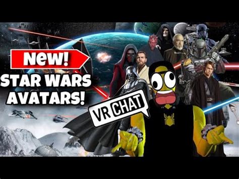 So Many Star Wars Avatars Vrchat Quest And Pc Compatible Youtube