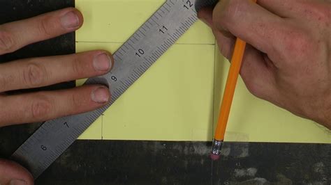 Sheet Metal Marking Gauge Layout On Paper Youtube