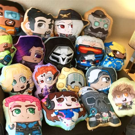 Overwatch Pillow Etsy
