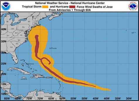 Jose Kicks Up Dangerous Surf In N J As Maria Makes Landfall In Puerto