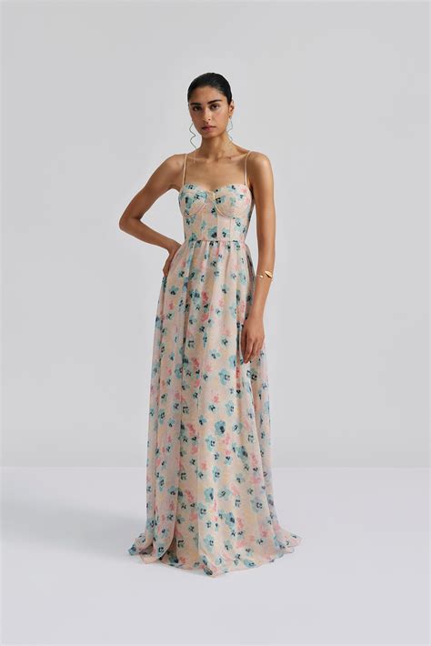 Leonor Maxi Dress Florals PRINTED DRESSES Malina