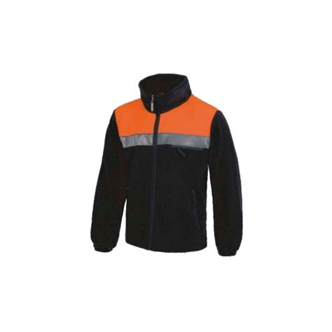 Chaqueta Polar Combinada Con Cintas Reflectantes La Tienda Del Obrero