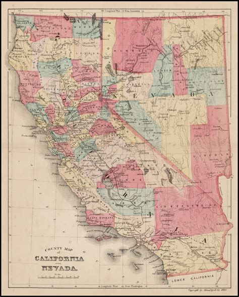 Map Of Nevada And California | Wells Printable Map