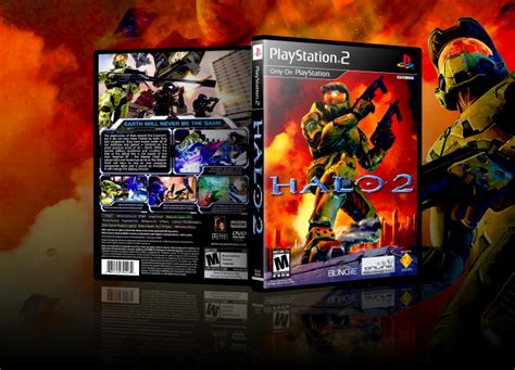 Halo 2 Playstation 2 Box Art Cover By Daniil Brutskiy