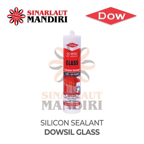 Jual Lem Kaca Silicon Sealant Dowsil Dowsil Glass Asem Shopee