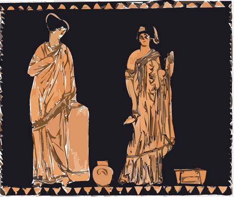 Athenian women - Openclipart