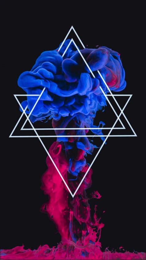 Smoke Bomb Art - iPhone Wallpapers