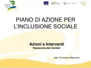 Ppt Dallintegrazione Allinclusione Powerpoint Presentation Free