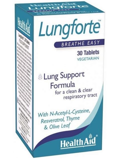 Lungforte 30tabs Health Aid Healthy Supplies