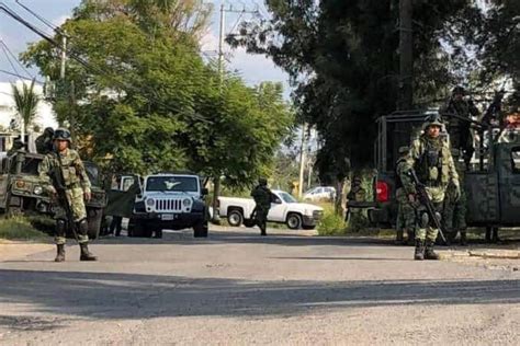 2 Sicarios Muertos Y 4 Heridos En Enfrentamiento Con Personal Militar