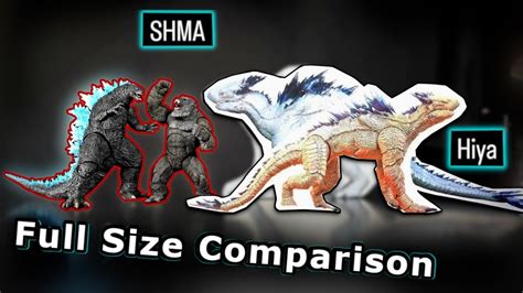 S H Monsterarts Shimo Vs Hiya Size Comparison And Full Breakdown New