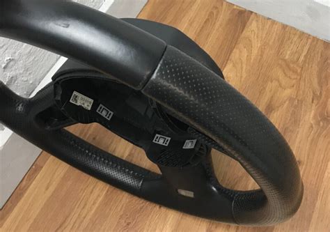 Genuine Audi A K B S Line Dsg Paddle Shift Black Leather Steering