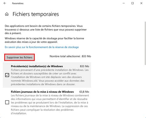 Windows 10 Supprimer Le Dossier Windows Old Le Crabe Info