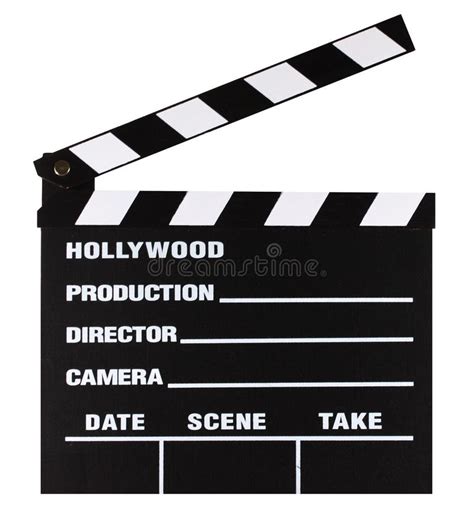 Movie Slate Board Stock Image Image Of Board Slate Camera