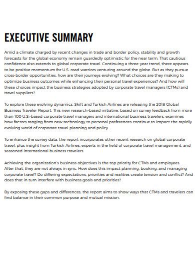 10 Business Travel Report Examples To Download