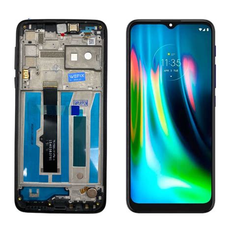 FRONTAL MOTO G8 PLAY PRETO ARO WEFIX JF DISTRIBUIDORA